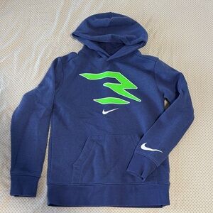 Nike Hoodie with Lime and White Details